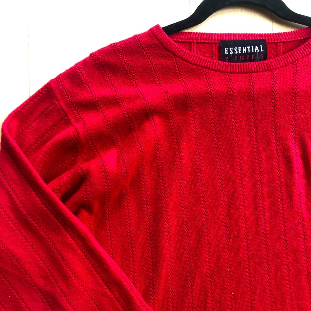 Red long sleeve